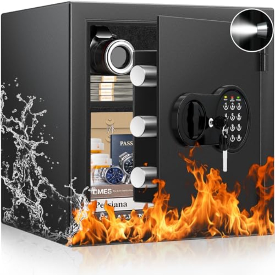 Smart Home Box - Home safe box, steel, black, 2.0