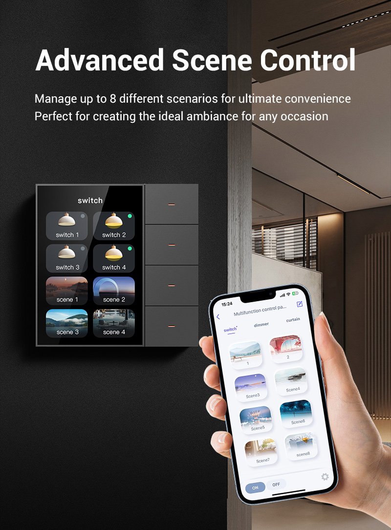 Smart Home Switch - 2026 New 3.5-inch Smart Screen Home