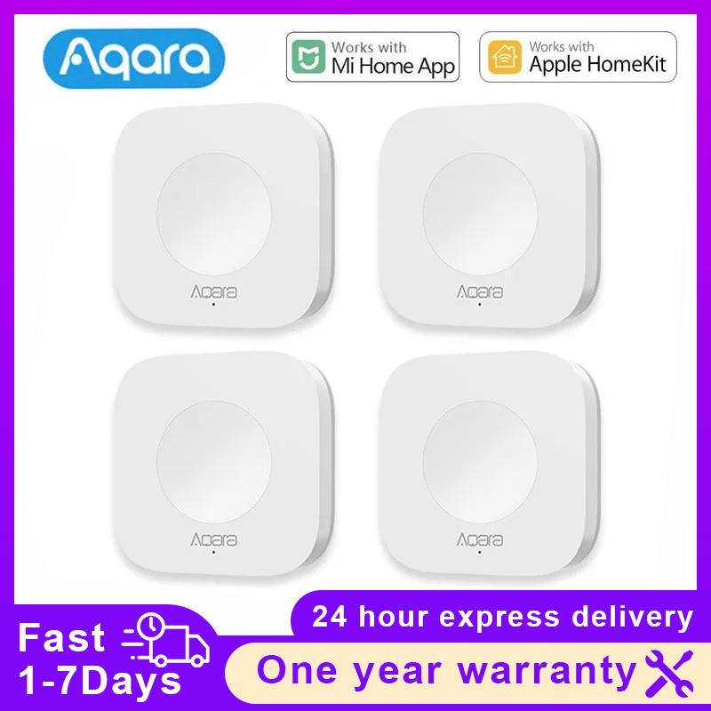 Smart Home Hub Matter - Aqara Wireless smart Switch Zigbee Connection