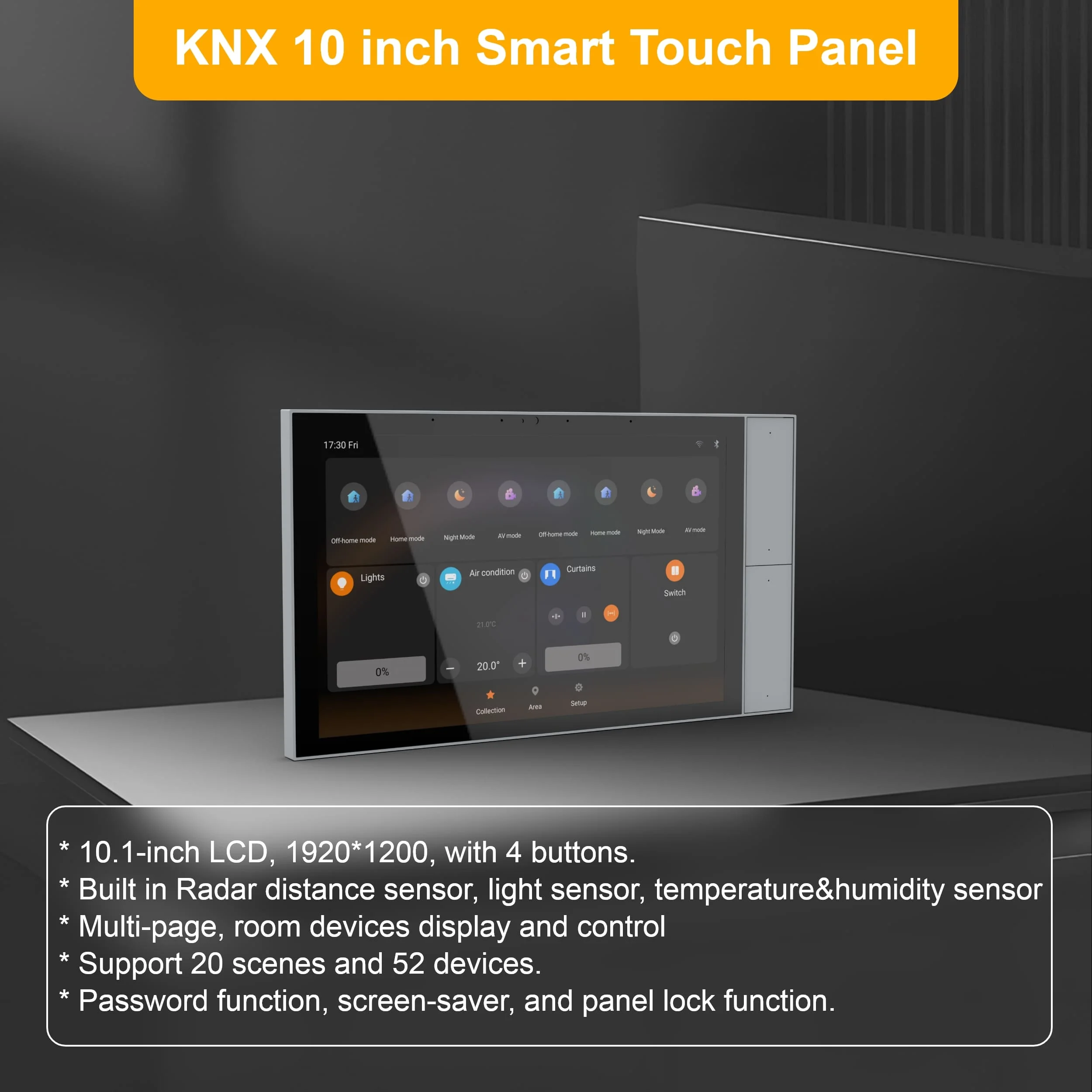 2026 Smart Touch Panel for Bus – обзор и цена Smart Home Controller