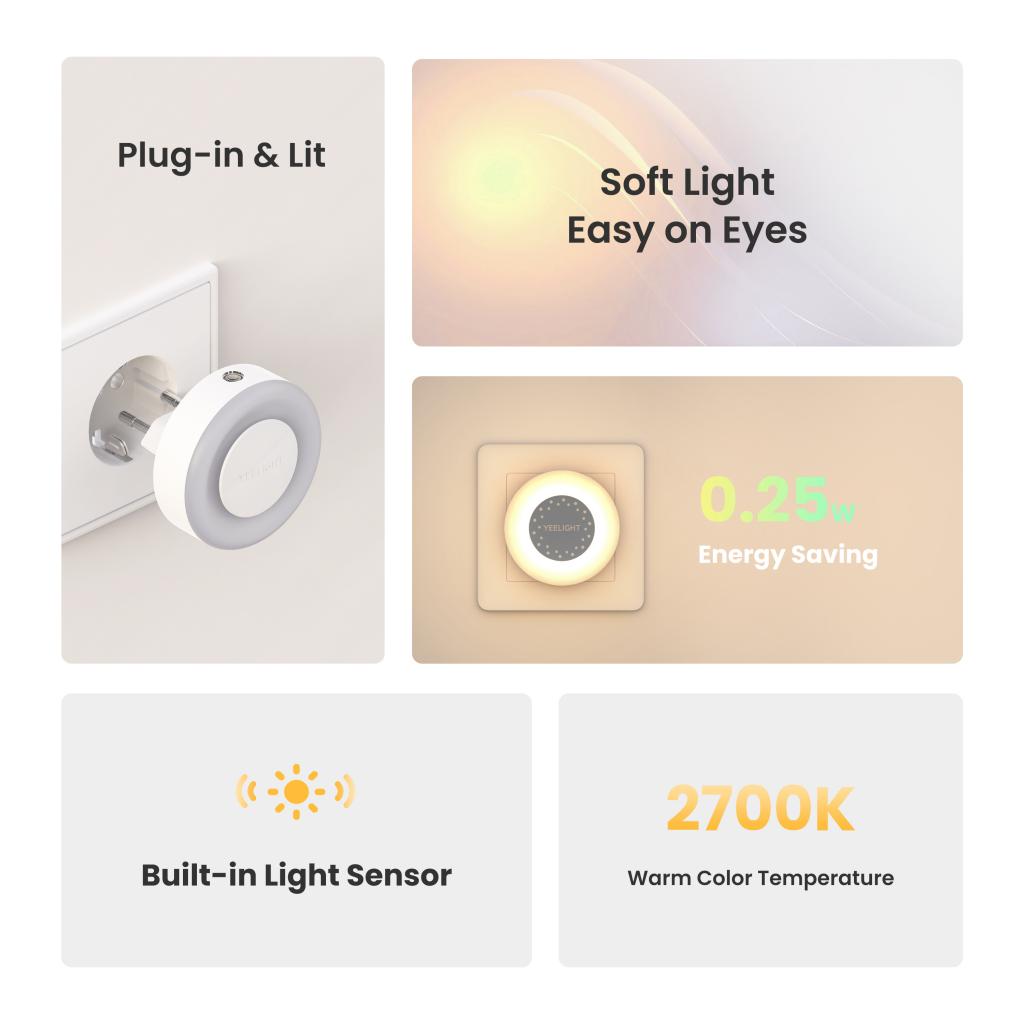Yeelight Plug-in Light Sensor  – обзор и цена Smart Home Xiaomi
