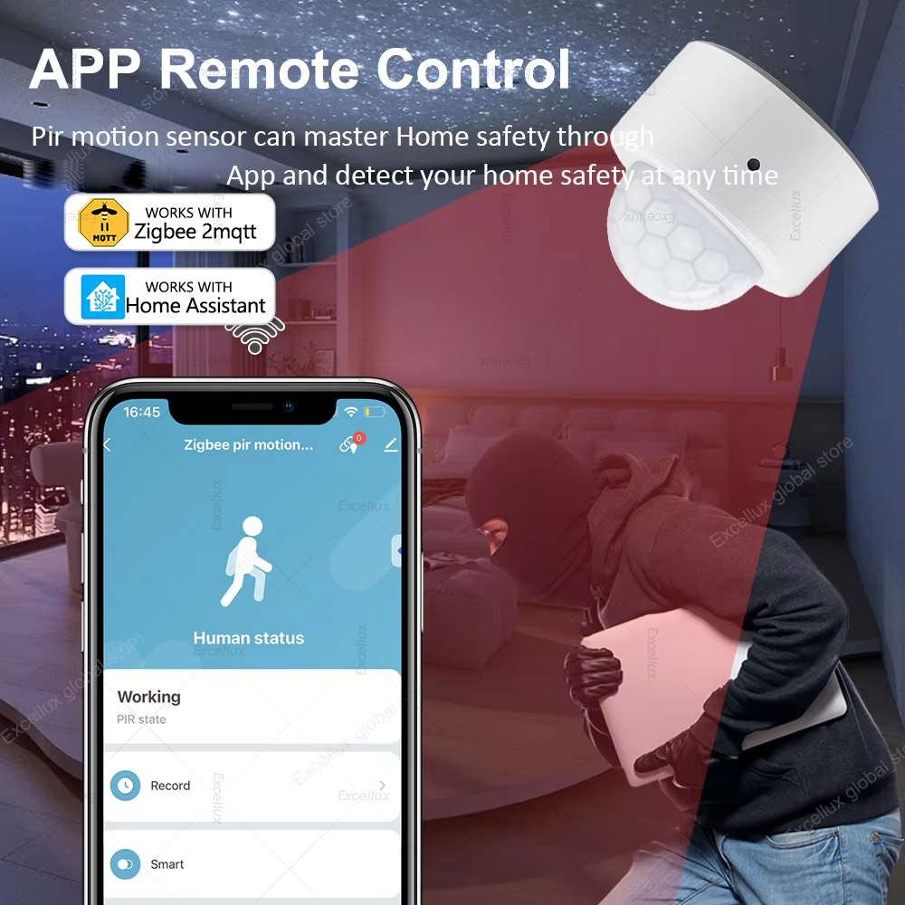 ZigBee PIR Motion Sensor Mini  – обзор и цена Smart Home Full System