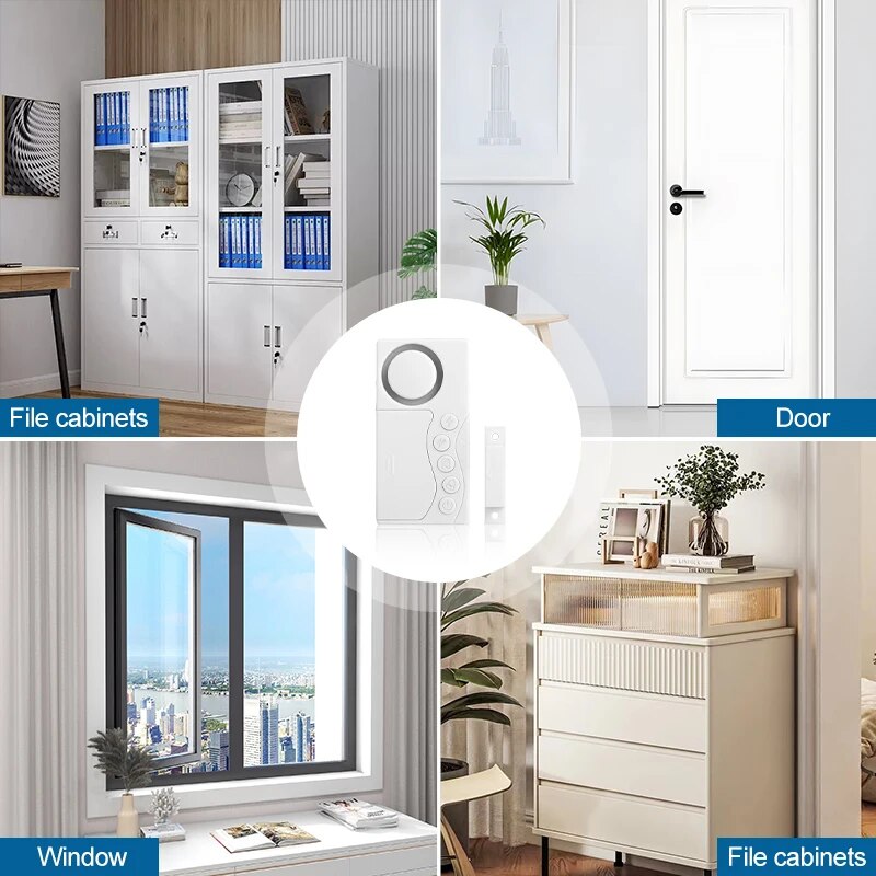Wireless Door And Window Alarm – обзор и цена Smart Home Full System