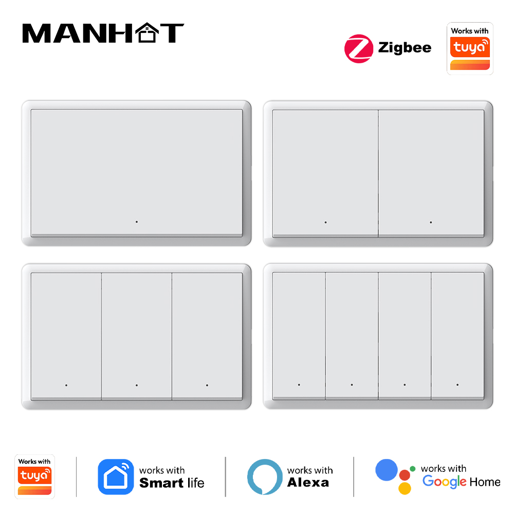 Manhot Smart zigbee Switch No  – обзор и цена Smart Home Switch