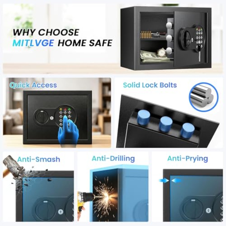 Home use small safe box, steel – обзор и цена Smart Home Box