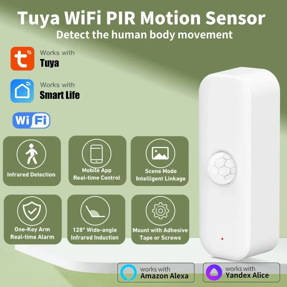 Tuya WiFI PIR Motion Sensor Sm – обзор и цена Smart Home Wiser