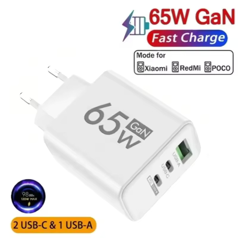 65W GaN PD USB Fast Charger QC – обзор и цена Smart Home Xiaomi