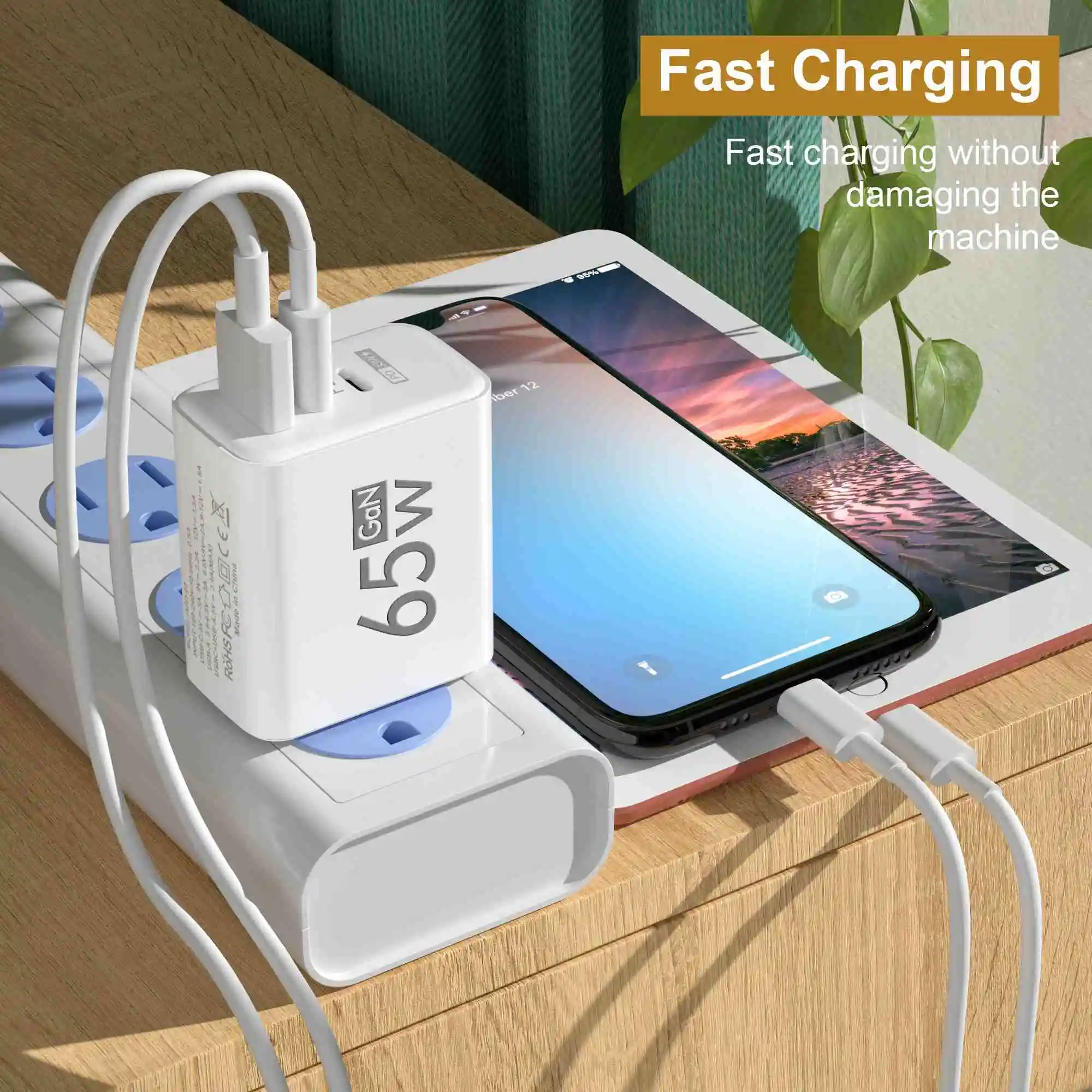 65W GaN PD USB Fast Charger QC – обзор и цена Smart Home Xiaomi