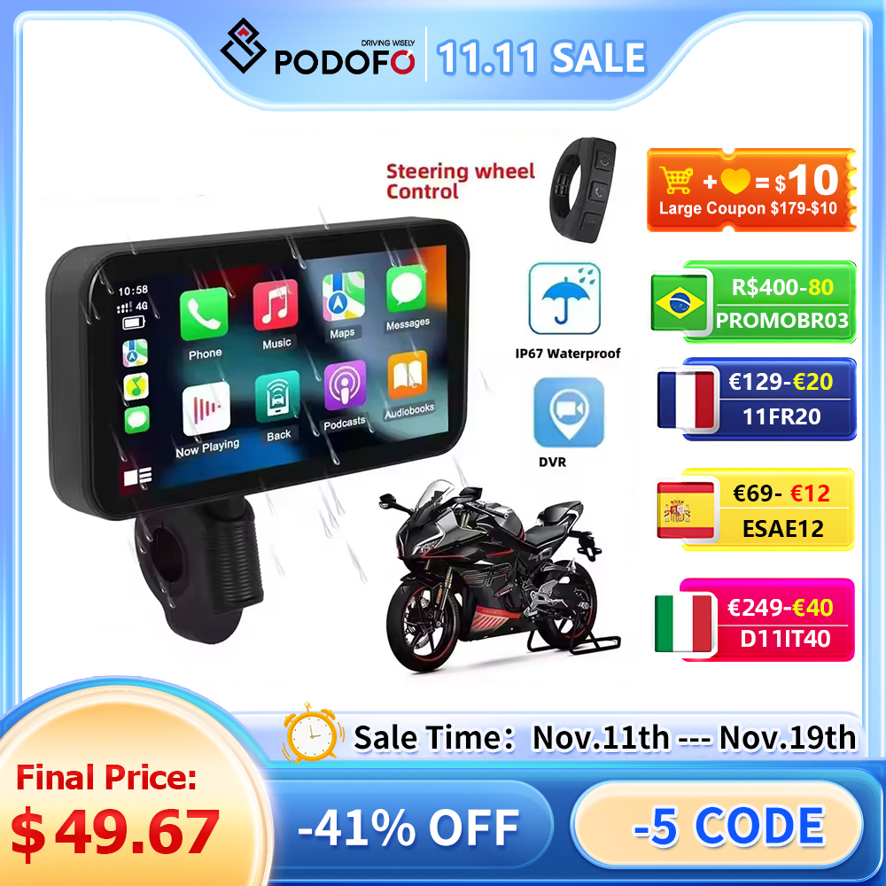 Podofo Motorcycle Navigation C – обзор и цена Smart Home Orvibo