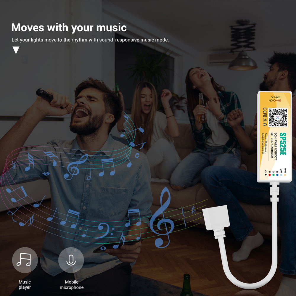 5CH PWM RGBCCT LED Controller  – обзор и цена Smart Home Llm