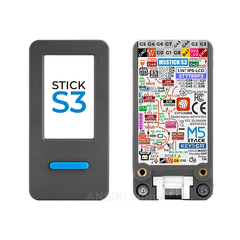 M5Stack M5StickS3 ESP32-S3 IoT – обзор и цена Smart Home Dashboard