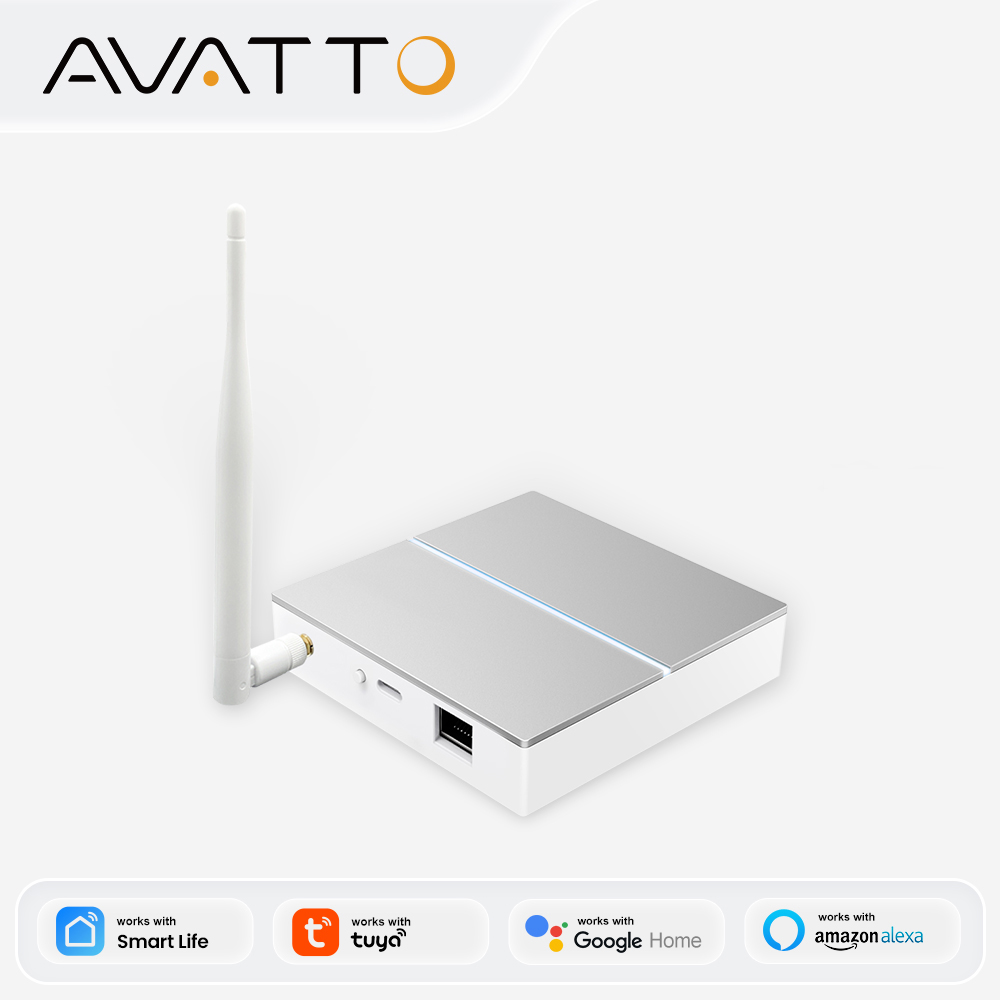 AVATTO Tuya ZigBee Gateway wit – обзор и цена Smart Home Full System