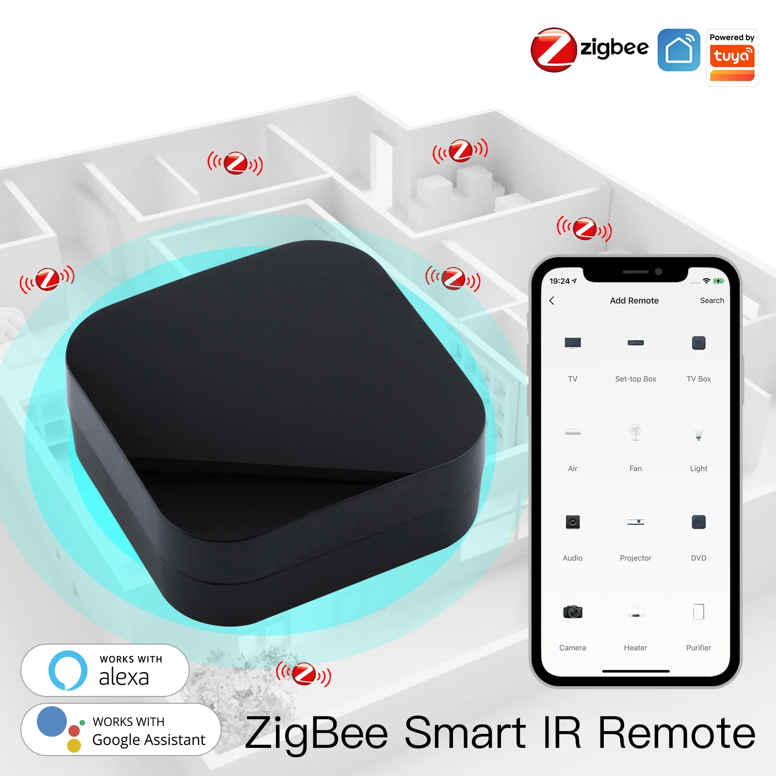 Zigbee Smart IR Remote Control – обзор и цена Smart Home Orvibo