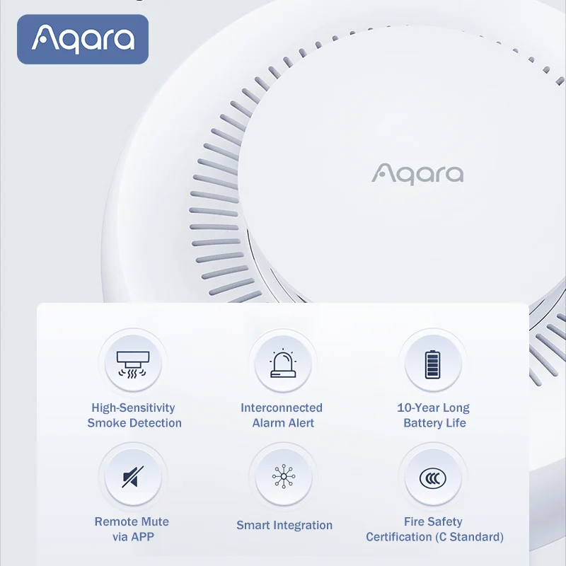 Aqara Matter Smoke Detector Se – обзор и цена Smart Smoke Detector