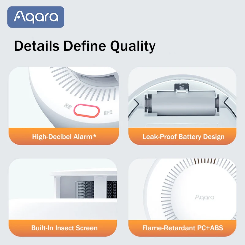 Aqara Matter Smoke Detector Se – обзор и цена Smart Smoke Detector