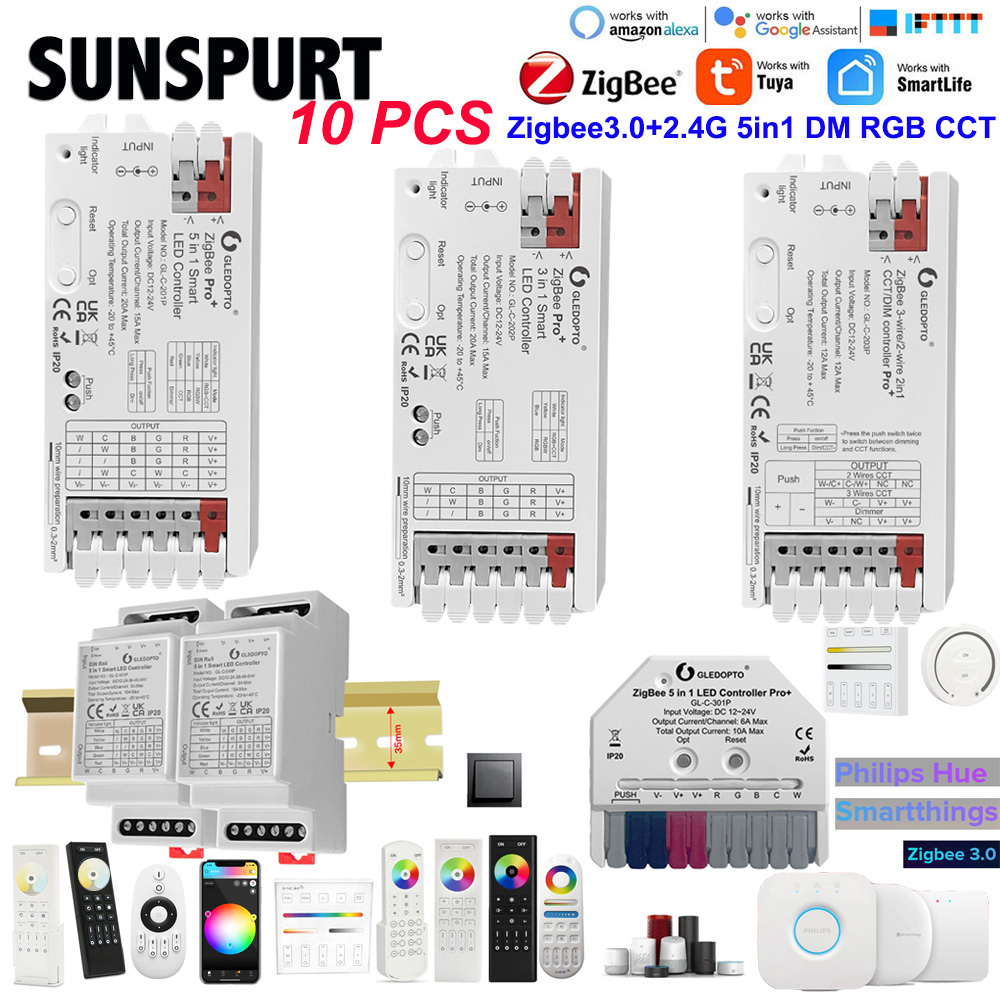 10P Gledopto Zigbee 3.0 Pro+ 5 – обзор и цена Smart Home Llm