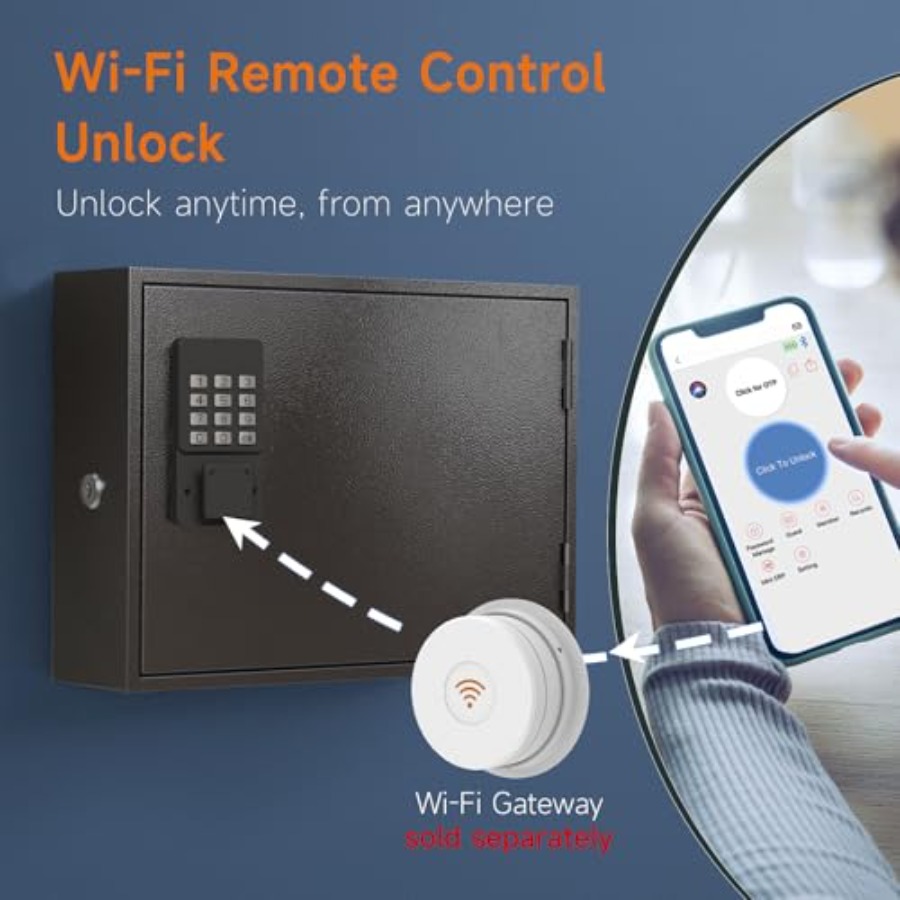Wall Mounted Smart Key Lock Bo – обзор и цена Smart Home Box