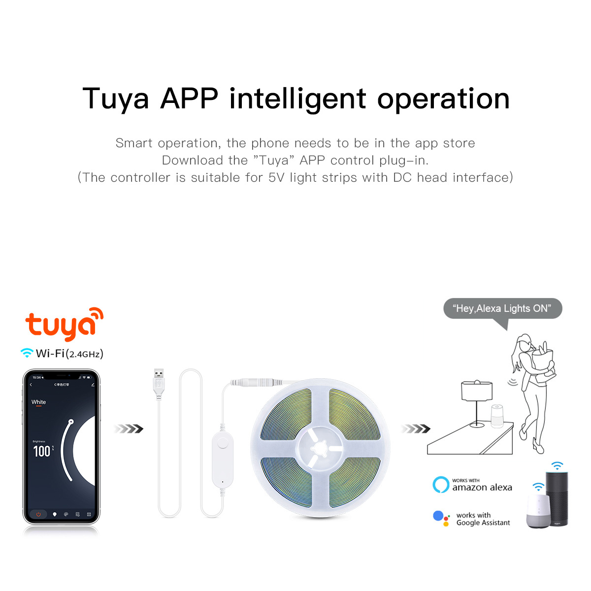 TUYA Smart USB LED Strip Light – обзор и цена Smart Home Llm