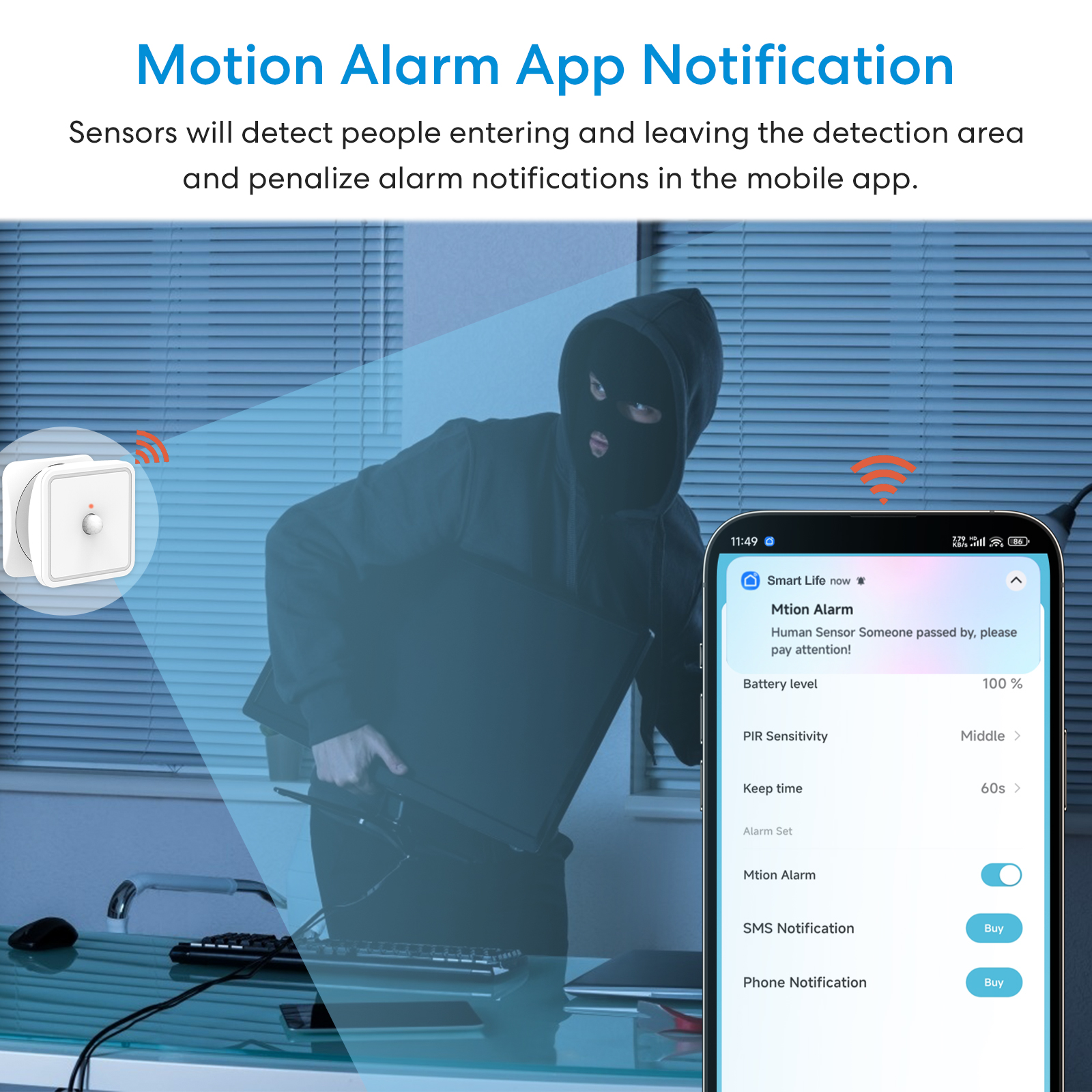 Tuya ZigBee Human Motion Senso – обзор и цена Smart Home Full System
