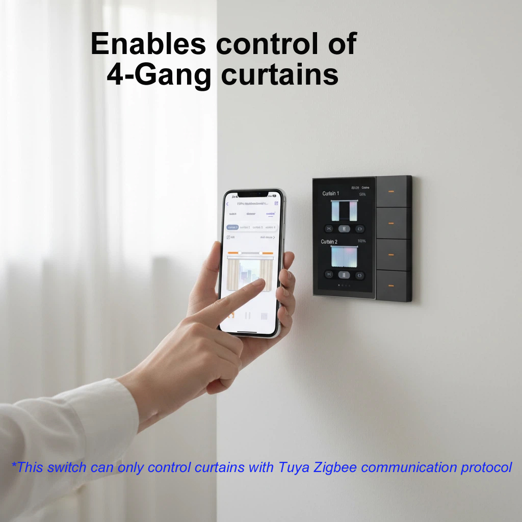 F3-pro Tuya Smart Panel ZigBee – обзор и цена Smart Home Dashboard