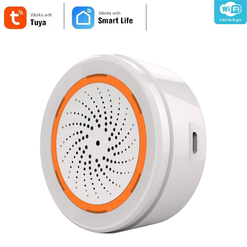 Smart Siren Alarm Tuya Zigbee  – обзор и цена Smart Home Full System