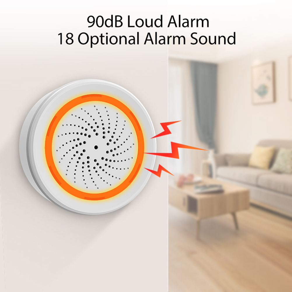Smart Siren Alarm Tuya Zigbee  – обзор и цена Smart Home Full System