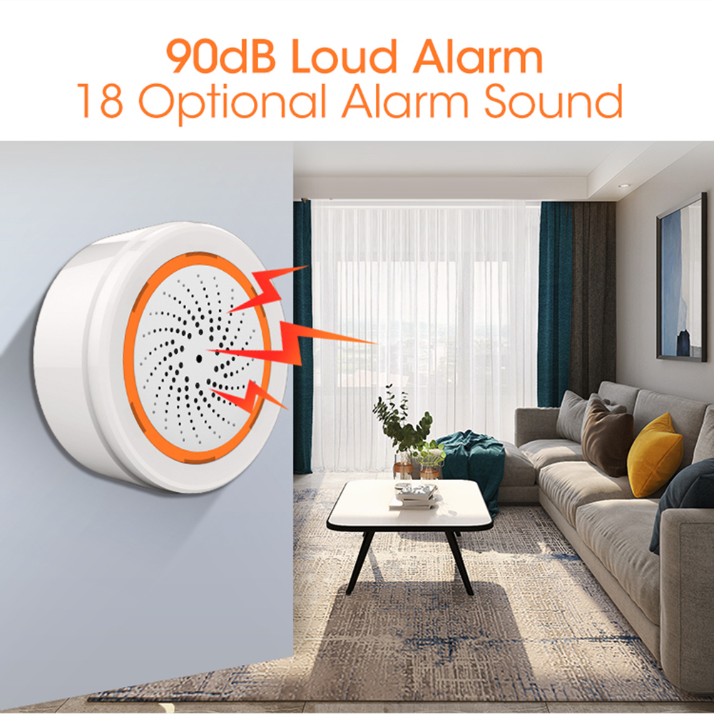 Smart Siren Alarm Tuya Zigbee  – обзор и цена Smart Home Full System