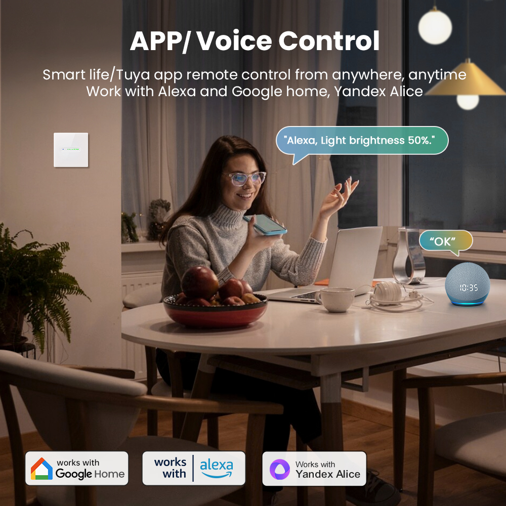 AVATTO WiFi 1/2 Gang Smart Dim – обзор и цена Smart Home Switch