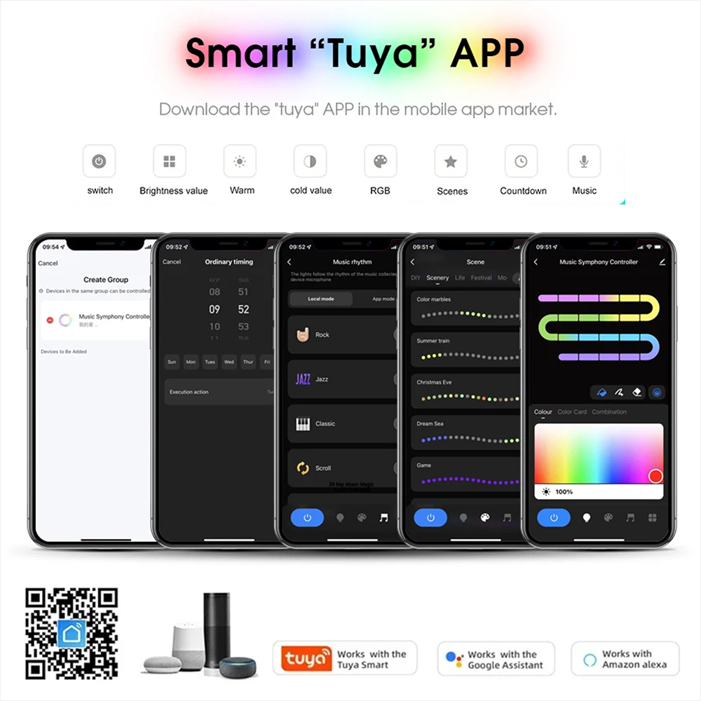 Tuya WiFi WS2811 RGBIC COB LED – обзор и цена Smart Home Llm