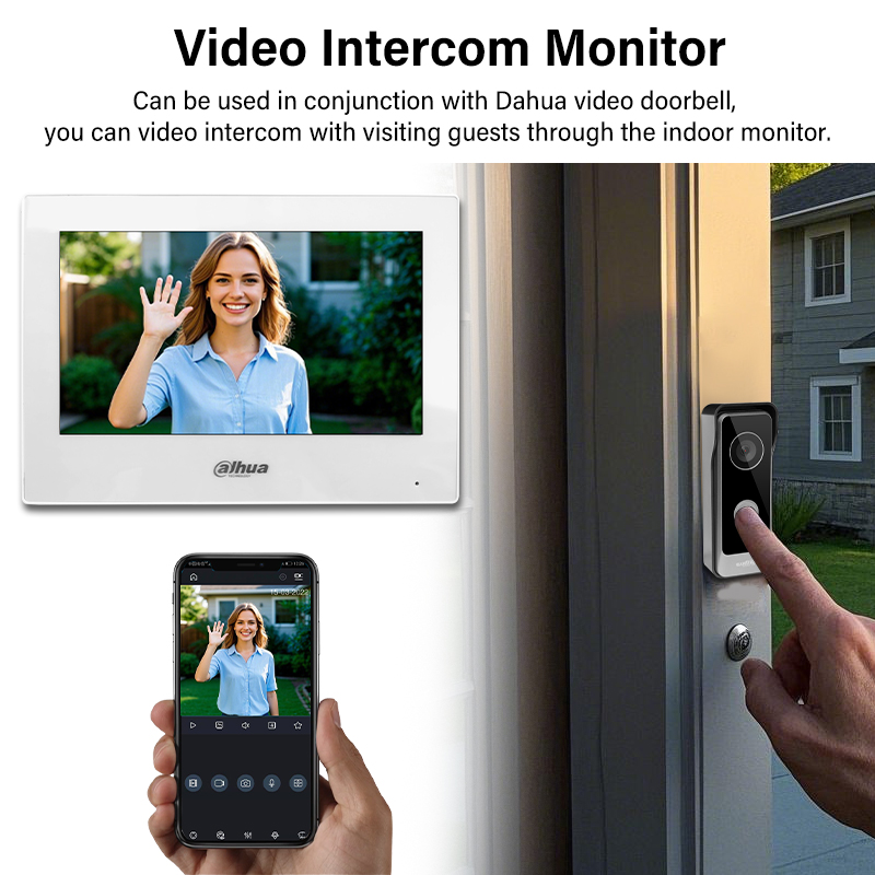 Dahua 2-Wire WiFi Indoor Monit – обзор и цена Smart Home Full System