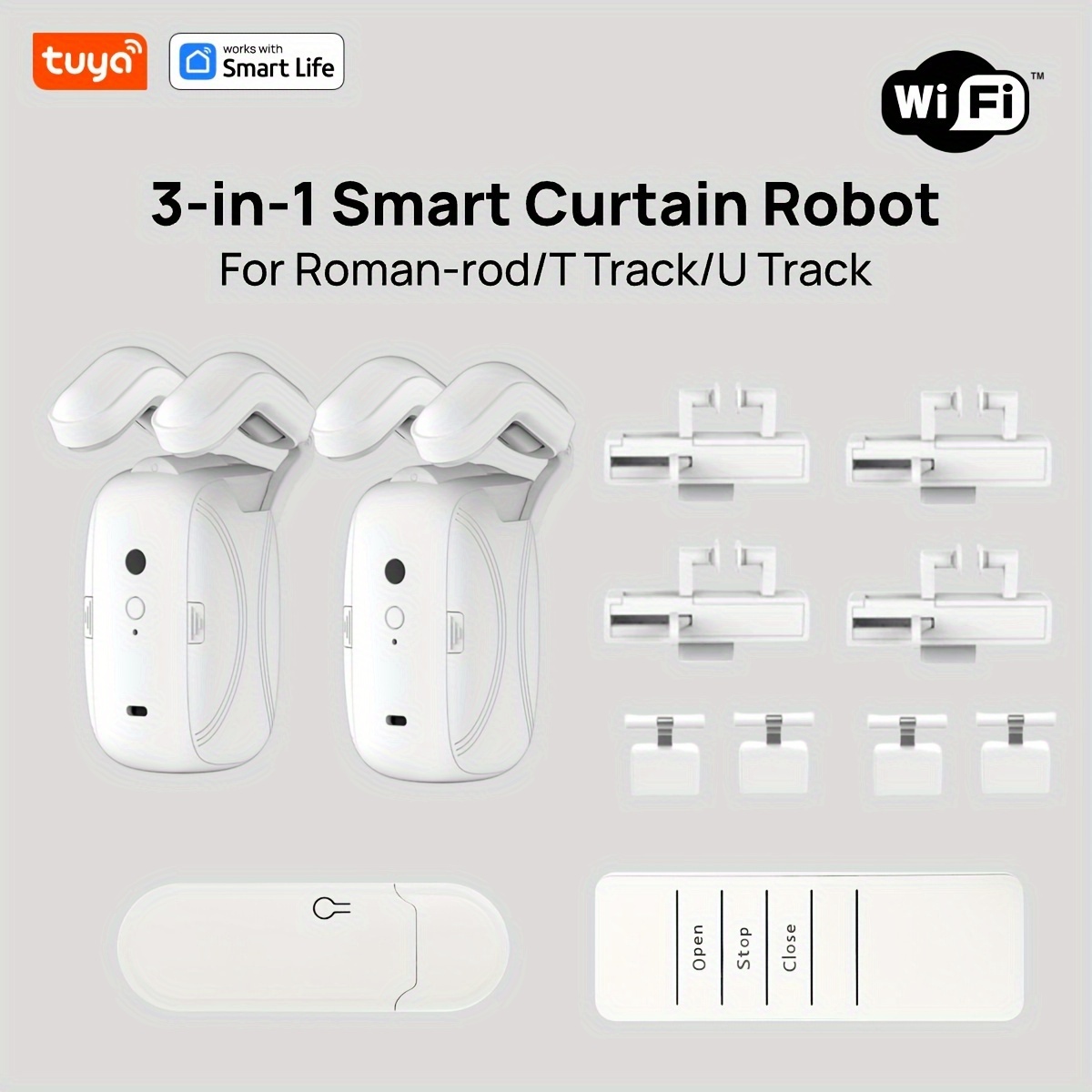 1/2PCS Tuya Smart WiFi Curtain – обзор и цена Smart Home Full System