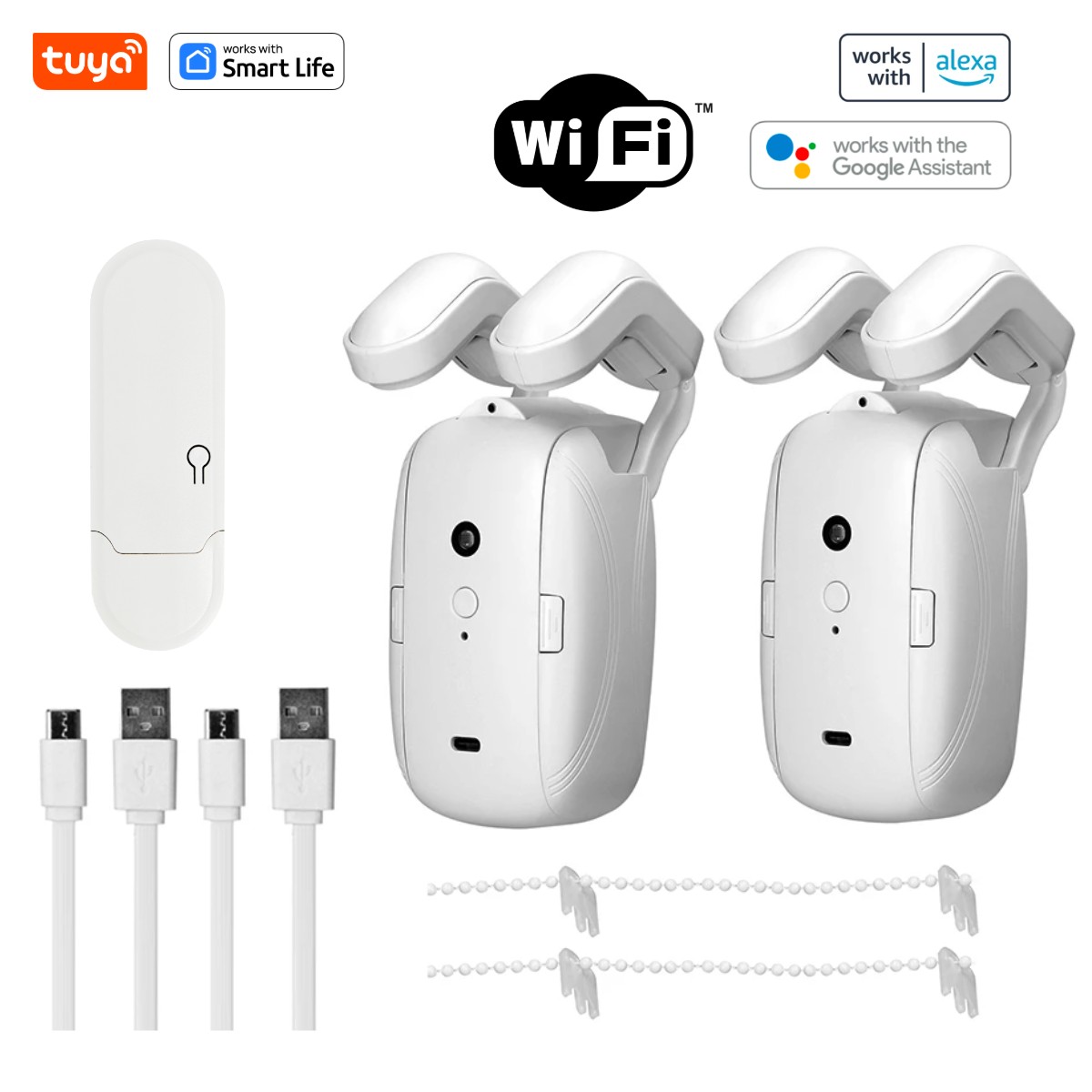 1/2PCS Tuya Smart WiFi Curtain – обзор и цена Smart Home Full System
