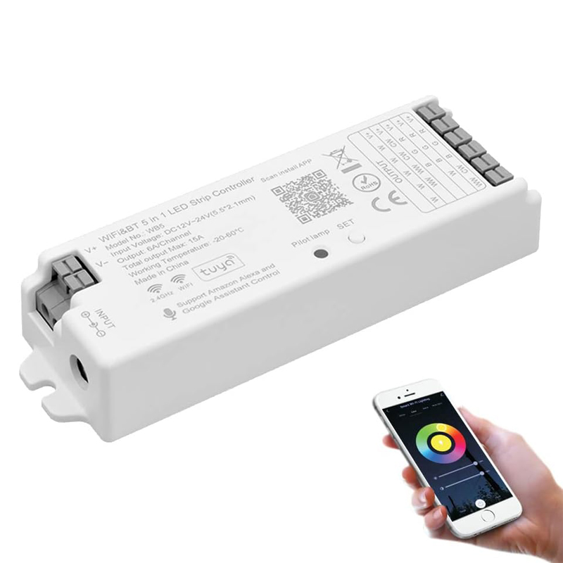 DC12-24V WB5 5 in 1 RGB CCT Co – обзор и цена Smart Home Llm