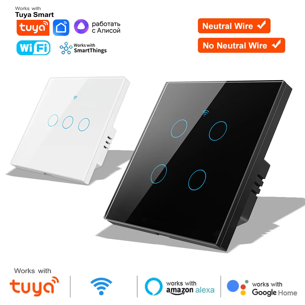 1 2 3 4 Gang WiFi RF 433mhz To – обзор и цена Smart Home Switch