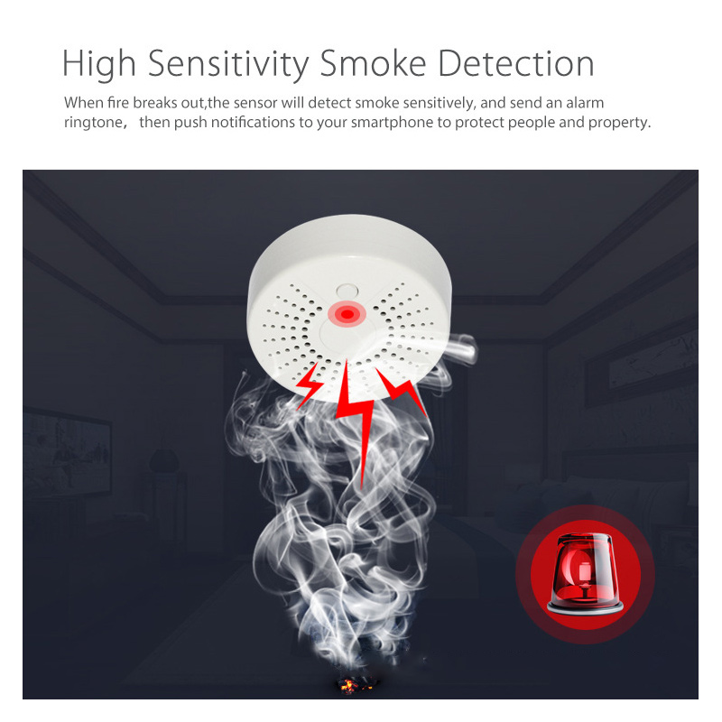 Tuya WiFi Smart Home Smoke Det – обзор и цена Smart Smoke Detector