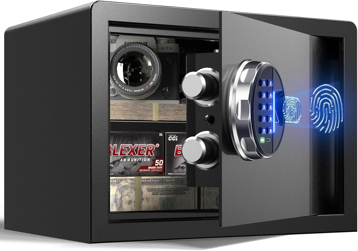 20LB Smart Biometric Safe with – обзор и цена Smart Home Box