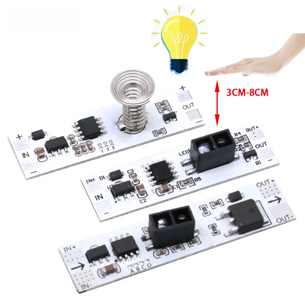 DC 12V Capacitive Touch Sensor – обзор и цена Smart Home Llm