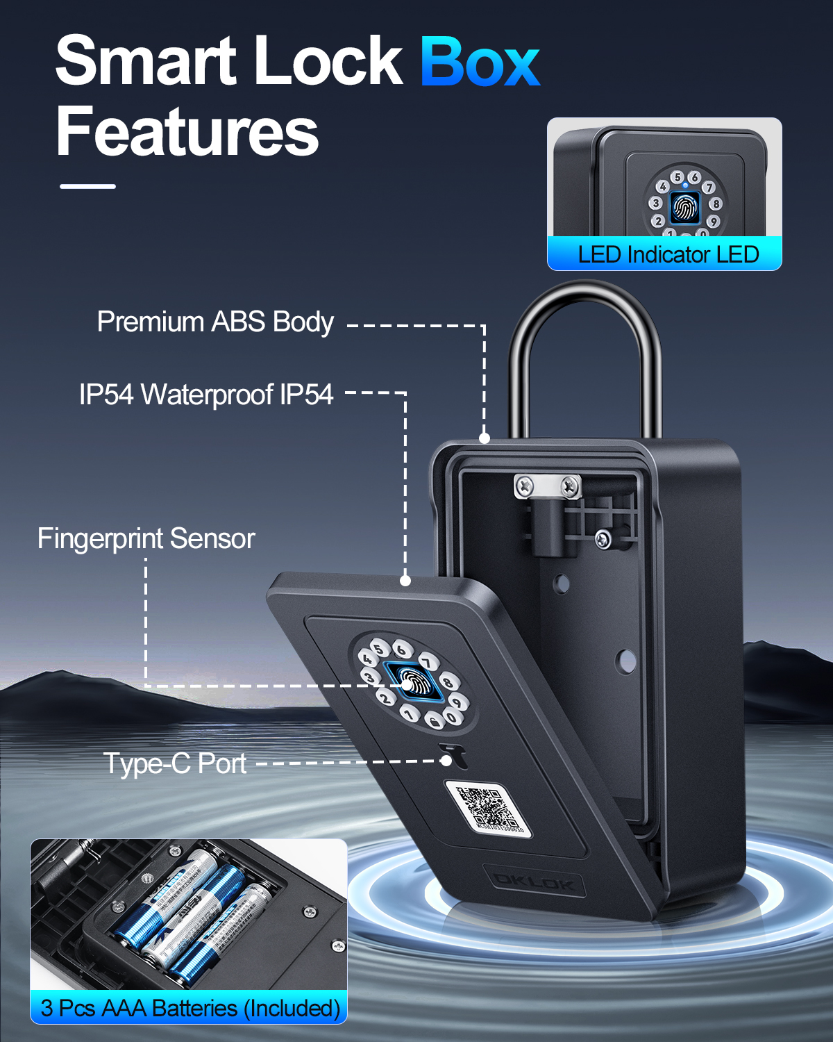 Wireless Smart lock Box Blueto – обзор и цена Smart Home Box