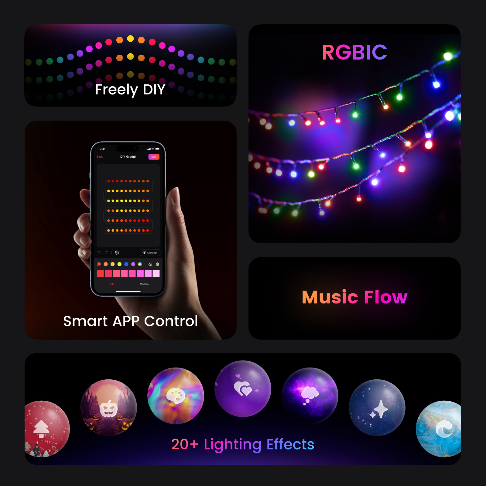 YEELIGHT Christmas String Ligh – обзор и цена Smart Home Xiaomi