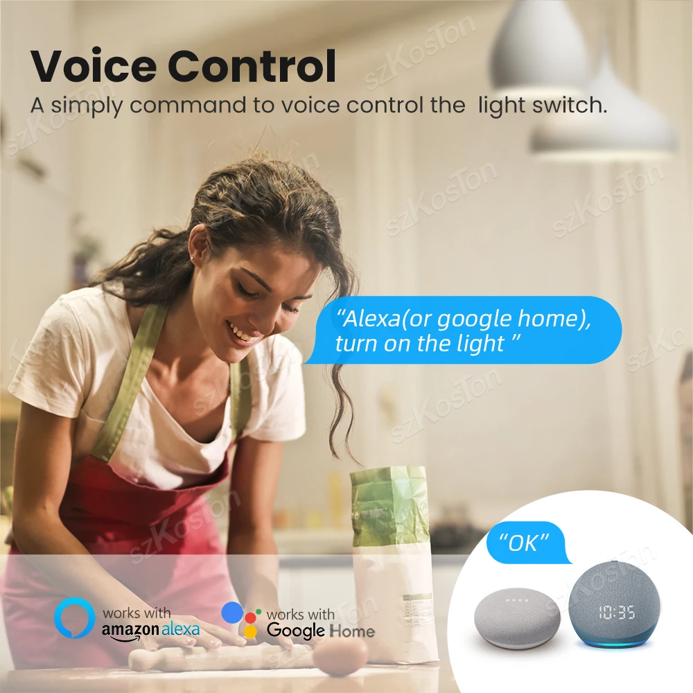 16A Tuya WiFi Smart Switch Mod – обзор и цена Smart Home Switch