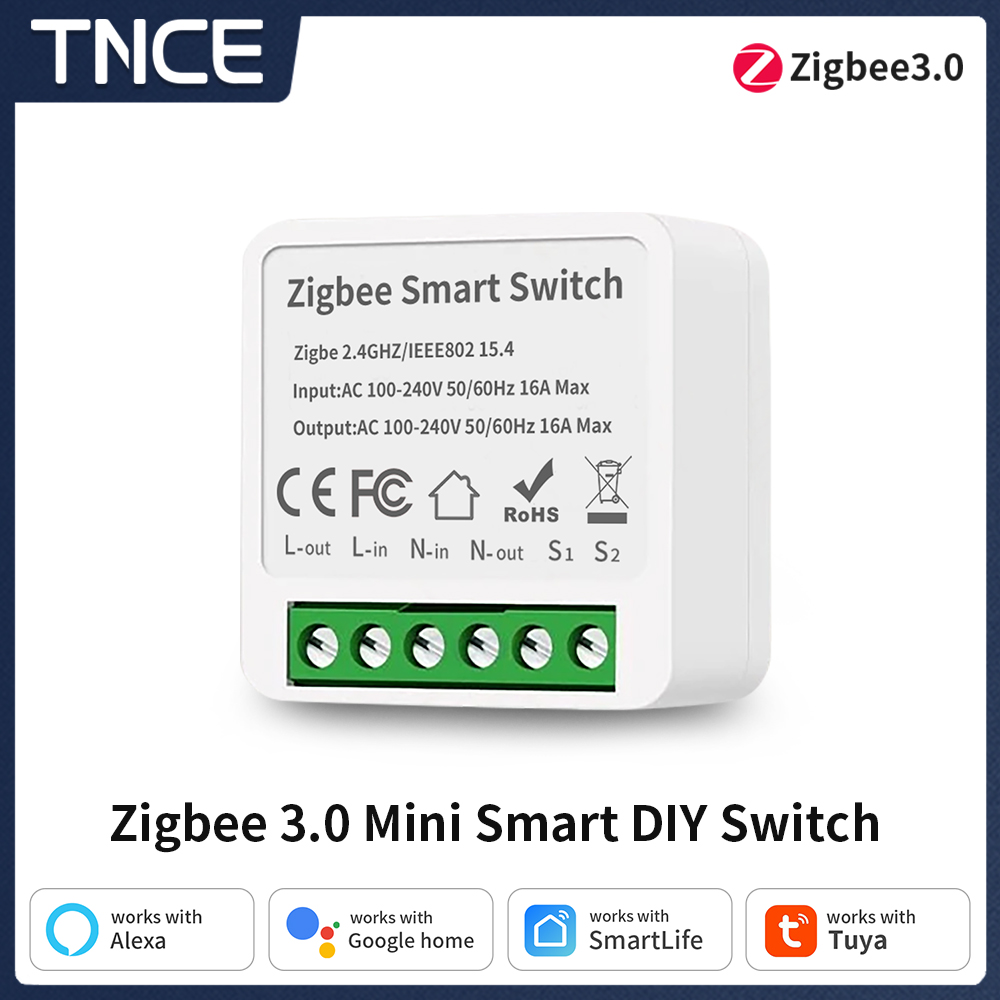 TNCE Tuya 16A Zigbee3.0 Smart  – обзор и цена Smart Home Switch