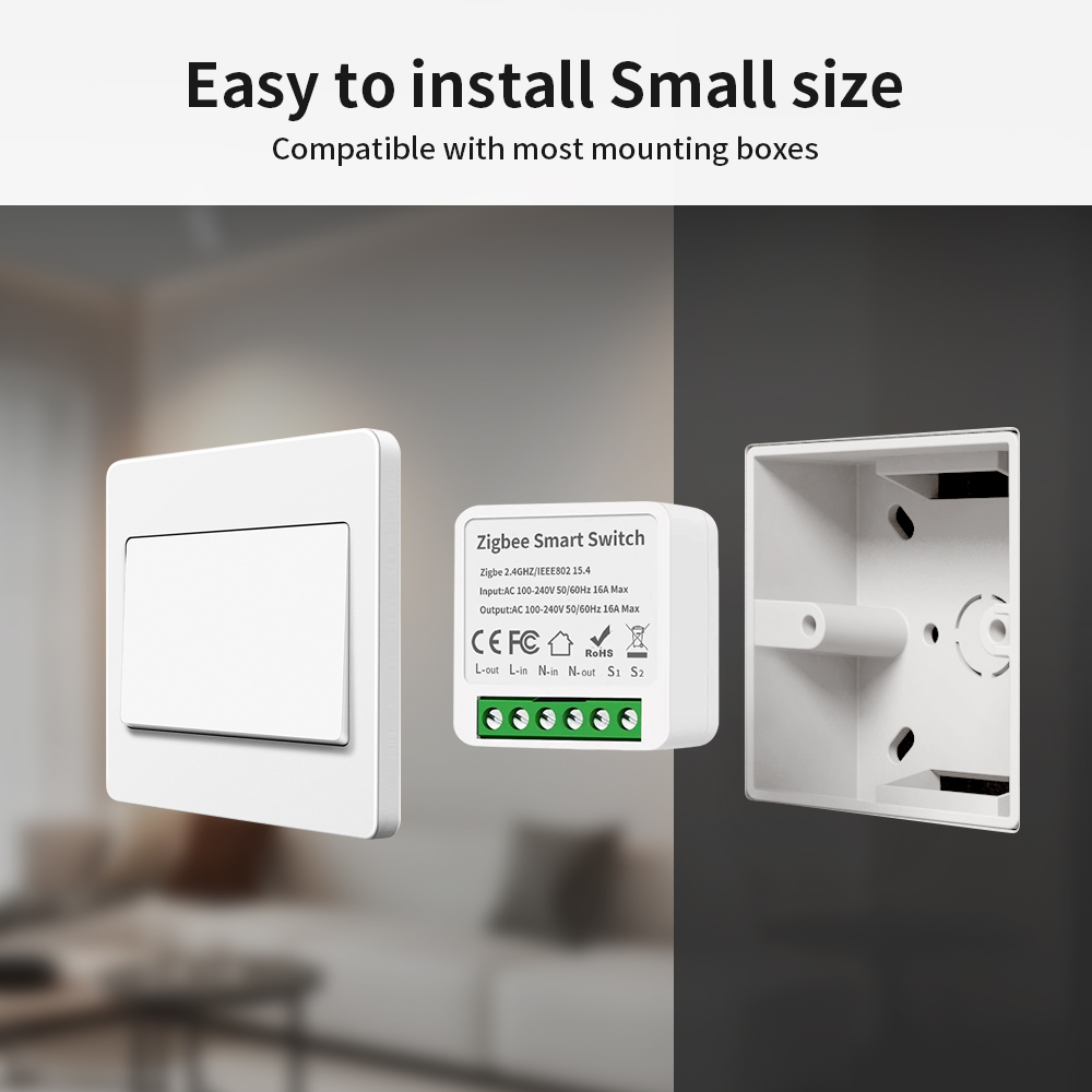 TNCE Tuya 16A Zigbee3.0 Smart  – обзор и цена Smart Home Switch