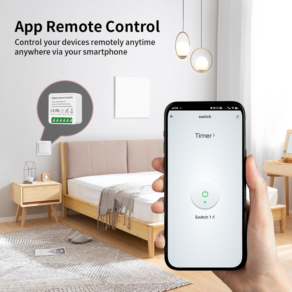 TNCE Tuya 16A Zigbee3.0 Smart  – обзор и цена Smart Home Switch