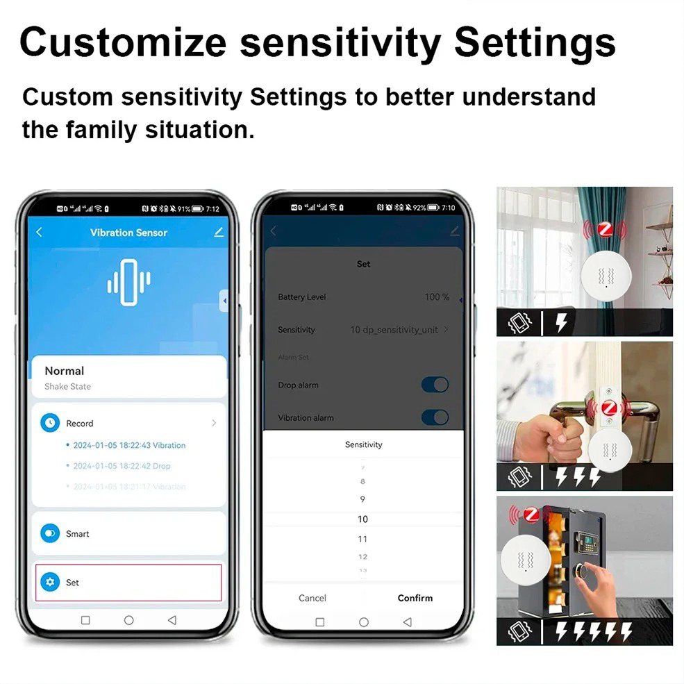 Tuya ZigBee Smart Vibration &  – обзор и цена Smart Home Full System
