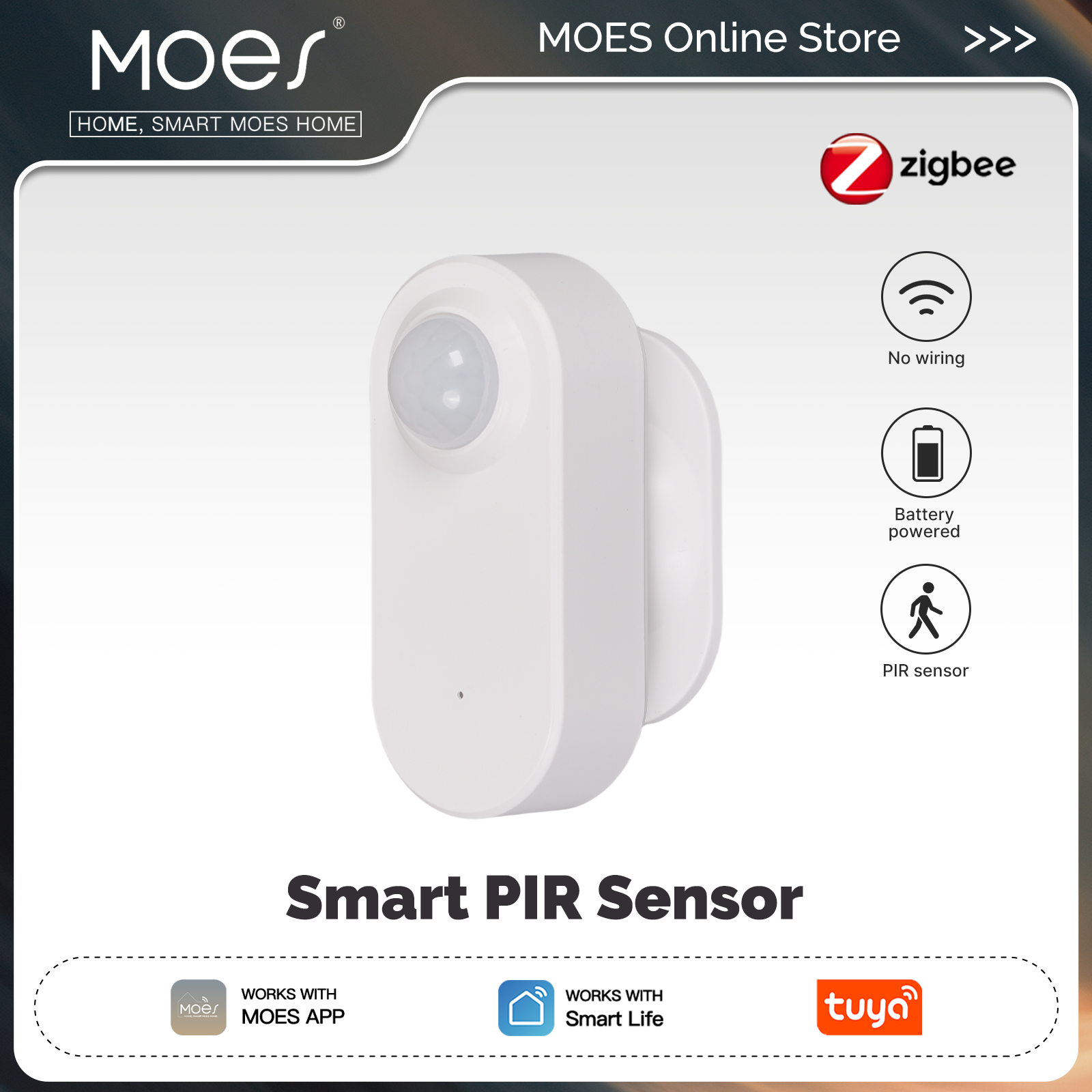 MOES Zigbee 3.0 Tuya Smart PIR – обзор и цена Smart Home Wiser
