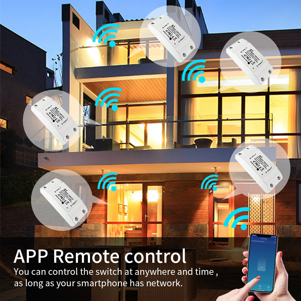 16A WiFi Tuya Smart Switch Wir – обзор и цена Smart Home Switch