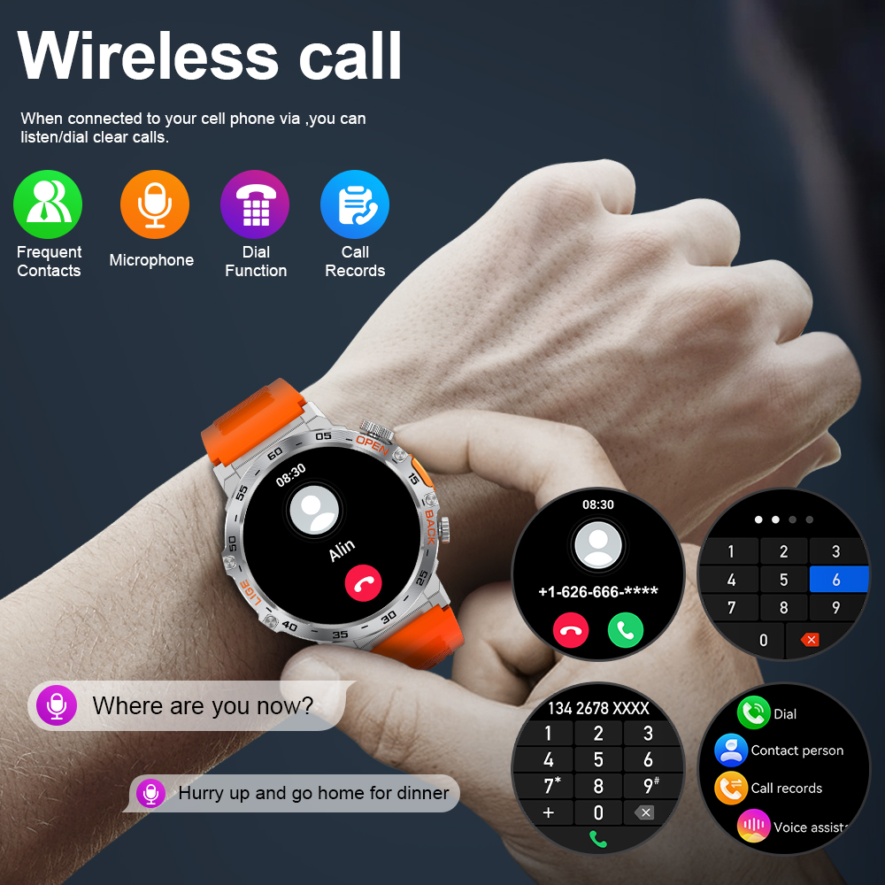 Original LIGE Smart Watch 1.53 – обзор и цена Smart Home Orvibo