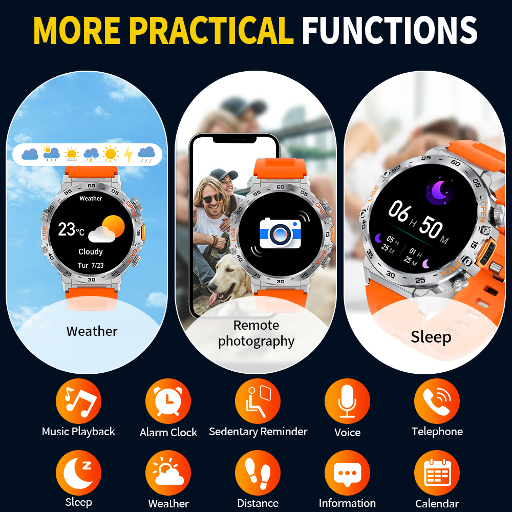 Original LIGE Smart Watch 1.53 – обзор и цена Smart Home Orvibo