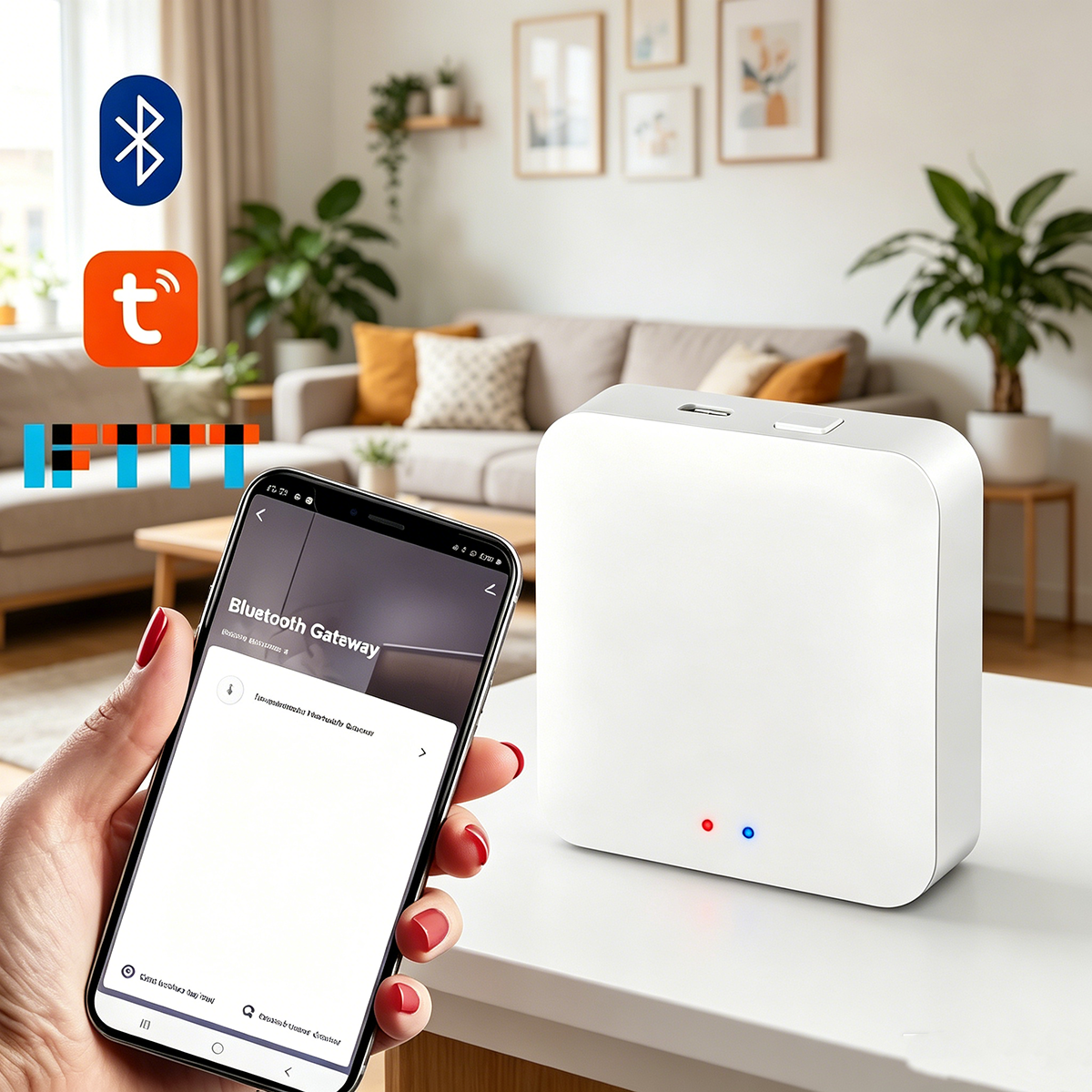 Tuya ZigBee Multi-mode Gateway – обзор и цена Smart Home Hub Matter
