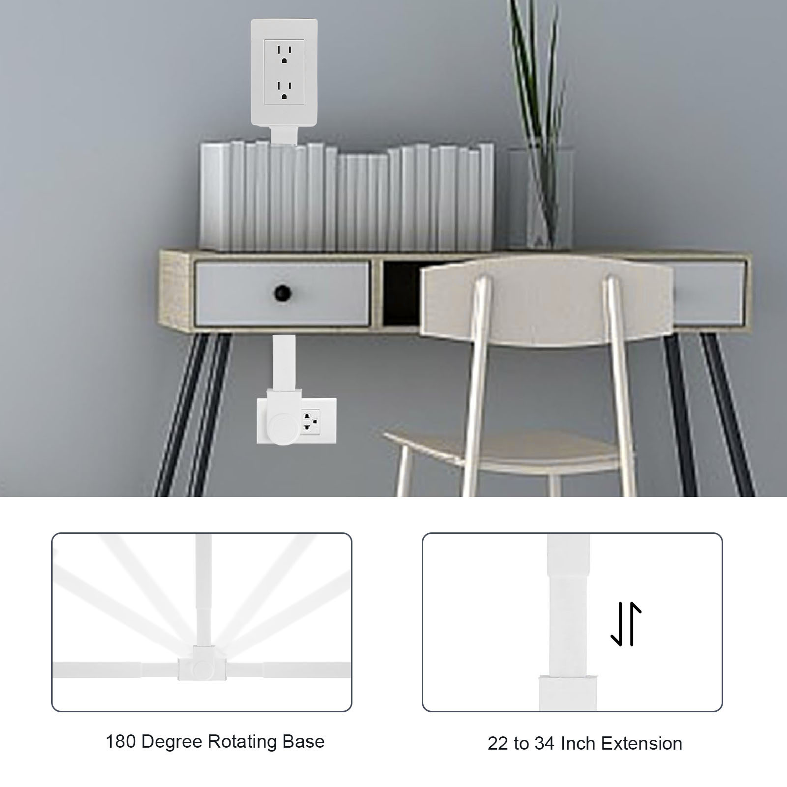 Rotatable Power Strip Flexible – обзор и цена Smart Home Pc